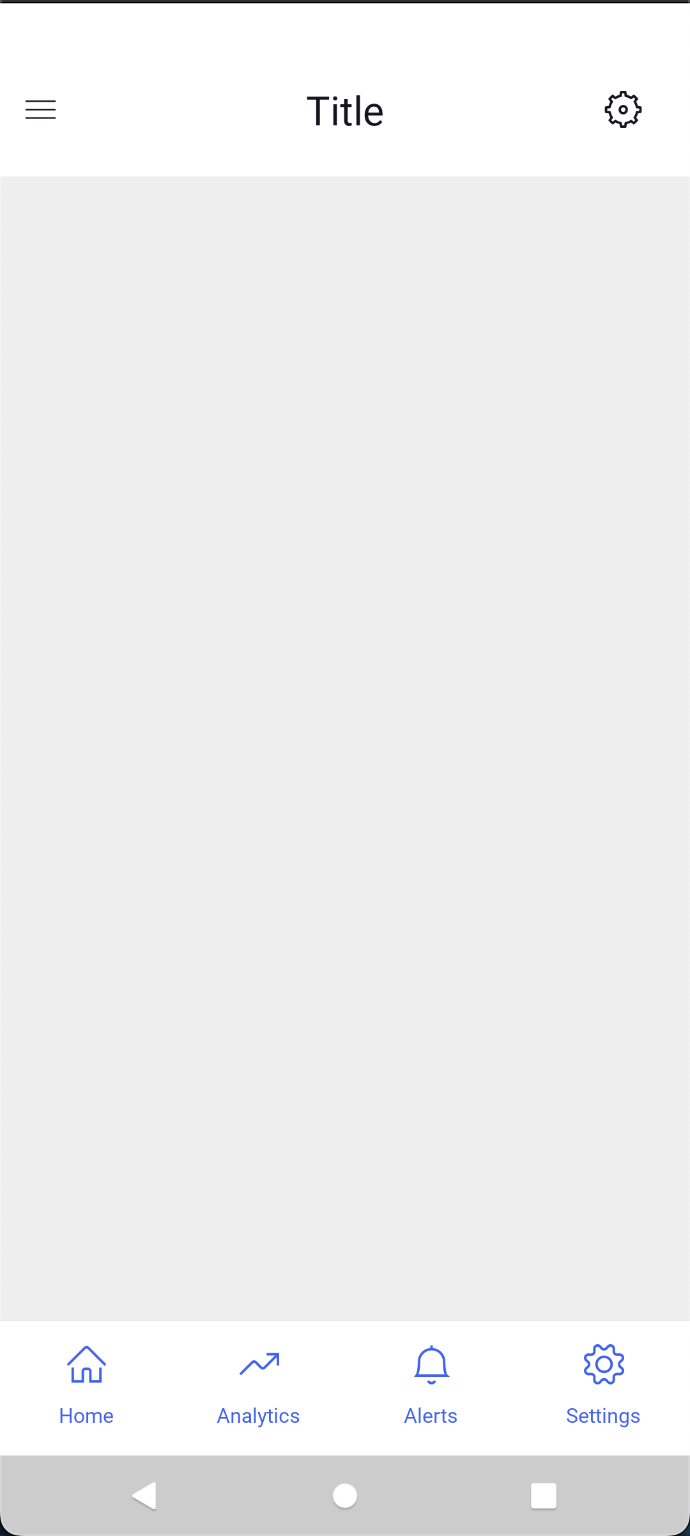 Dark Nav Bar Style