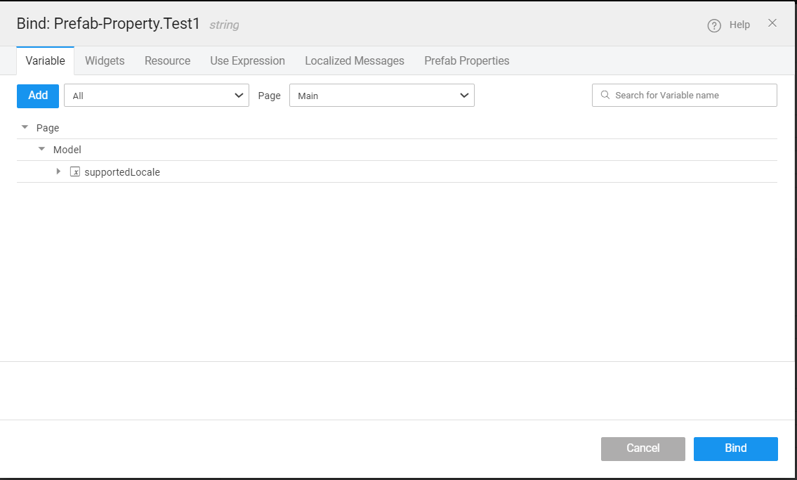 Prefab Configuration Bind Dialog After Fix