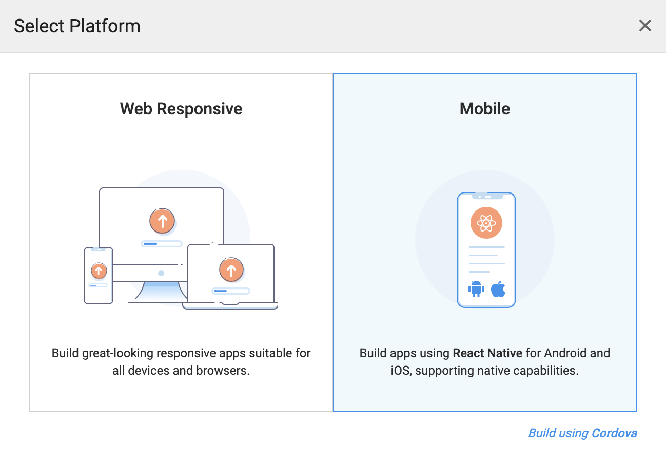 react native project creation