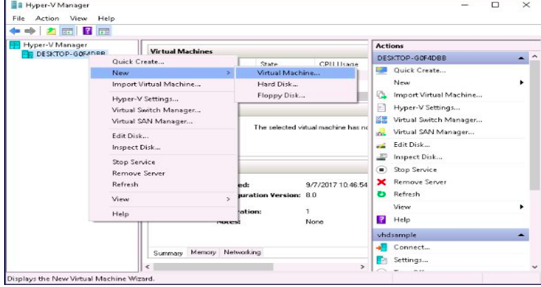 selecting-the-vm-creation-in-hyperv