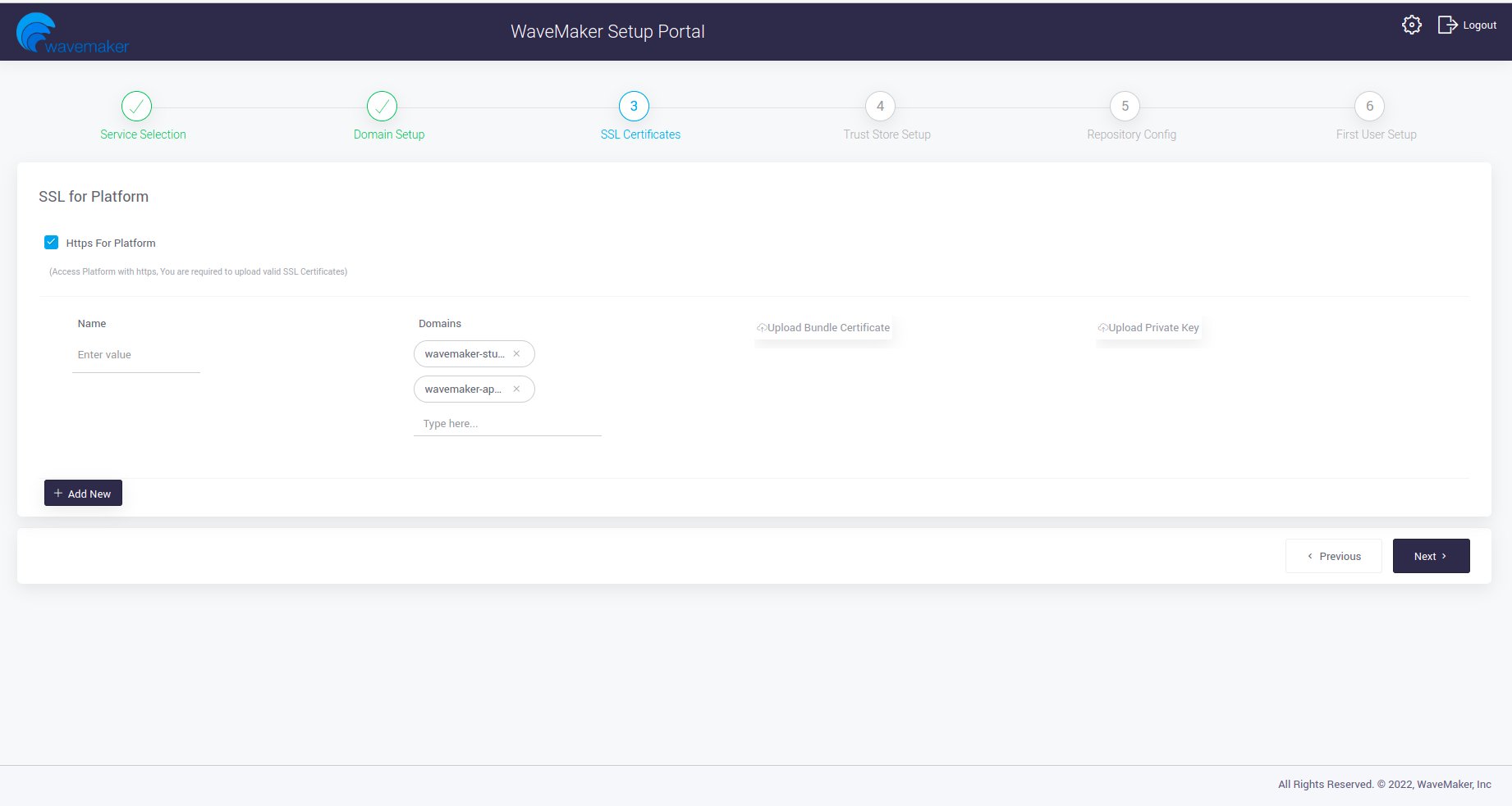 ssl for platform